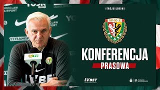 Jacek Magiera przed meczem z Radomiakiem [upl. by Htirehc]