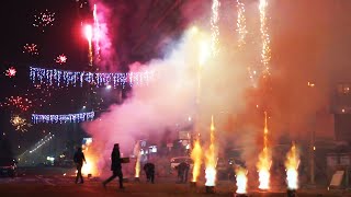 Capodanno 2020 Napoli  Fuorigrotta [upl. by Htebazila736]