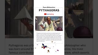 Pythagoras 🔍 Ang Sikreto sa Likod ng Pythagorean Theorem ✨ pythagoras MathGaling MathTutorial [upl. by Esilana]