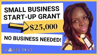 25000 Small Business Startup Grant No Business Required Quick and Simple Application [upl. by Nosyla748]