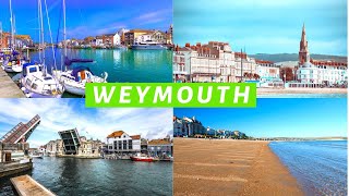 WEYMOUTH Town Including Beautiful 🏖️ Beach and a MUST SEE Harbour ⛵ [upl. by Ennahgem]