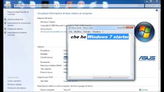 Come mettere la modalità aero per Windows 7 Starter [upl. by Adnohryt]