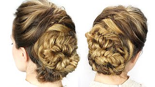 Easy Day to Night Updo with Twist Me Pretty [upl. by Anneis833]