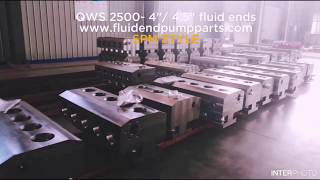 SPM Style Stainless Steel Fluid End Blocks Fluid End Frac Pump QWS2500 Frac Pump [upl. by Ettegroeg]