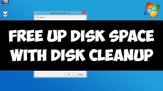 Free up disk space with Disk Cleanup on Windows [upl. by Ennayhc902]