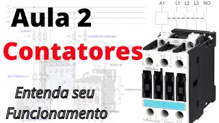 Como Funciona o Contator  Aula 2 Liberada Contatores [upl. by Haiacim]