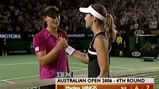 Martina Hingis vs Samantha Stosur 2006 Australian Open R4 Highlights [upl. by Farmer]