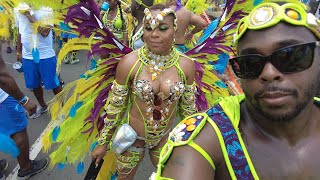 Saint Lucia Carnival 2023 part 2 [upl. by Leyameg934]