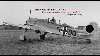 FockeWulf FW 190 A1 quot Une pie faisant des boucheries quot [upl. by Kain271]