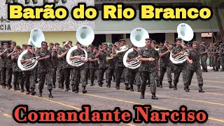 DOBRADO BARÃO DO RIO BRANCO E COMANDANTE NARCISO  DESFILE DA TROPA BGP ESPETACULAR [upl. by Grath363]