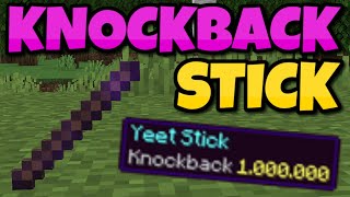 How To Get a KNOCKBACK 1000 STICK in Minecraft 120 [upl. by Arita772]