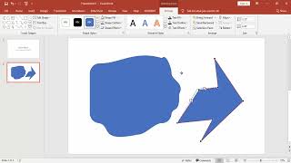 How to edit shape anchor points in PowerPoint [upl. by Asfah]