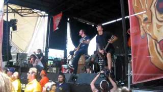 UnderoathDesperate Times Desperate Measures Live at Warped Tour 2009 62609 [upl. by Shirberg450]