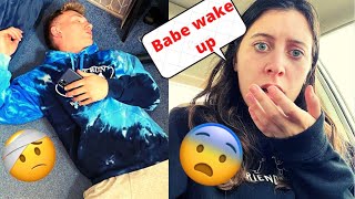 PASSING OUT OVER FACETIME PRANK ON GIRLFRIEND REVENGE [upl. by Ziladnerb]