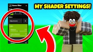 My Secret Roblox Shader Settings Leaked HOW TO GET ROBLOX SHADERS 2024 [upl. by Erehpotsirhc]