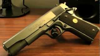 コルト 1911A1 ガバメント 実銃レビュー [upl. by Lana]