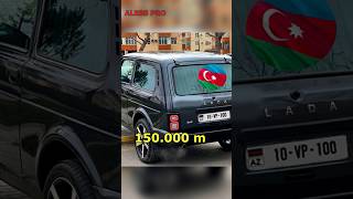 Azerbaycanda en bahali mashin nomreleri azerbaycan shorts keşfet ilk5lik azeri niva nomreler [upl. by Emawk]