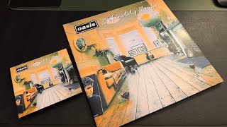 oasis  Definitely Maybe 30th Anniversary CD amp Limited Edition Strawberries and Cream Vinyl Unboxing [upl. by Ioj741]