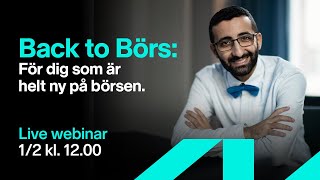 Back to börs  Spara med Ara [upl. by Ardnu550]