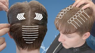 BIG VOLUME QUIFF  Mens Haircut amp Hairstyle Trend 2023 Tutorial [upl. by Neona293]