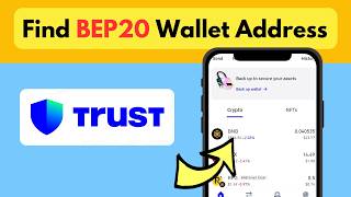 Find BNB Bep20 Wallet Address Trust Wallet  Get BNB BEP20 address  BNB Smart Chain wallet address [upl. by Tiram]