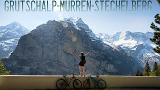 Mürren  Lauterbrunnen Valley Panorama MountainBike Tour Switzerland [upl. by Ikciv]