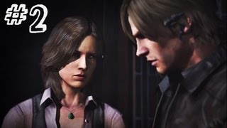 Resident Evil 6 Gameplay Walkthrough Part 2  NO WAY OUT  Leon  Helena Campaign Chapter 1 RE6 [upl. by Amilah]