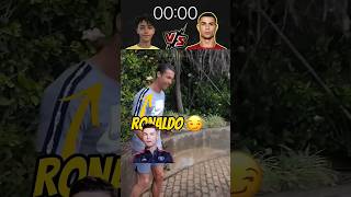 Ronaldo react her family sprint 🥶🥶 football ronaldo messi trending ytshorts [upl. by Lavona]