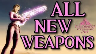 Open World PvE Builds For All 9 Class NEW Weapons  GW2 SotO [upl. by Yanahs]