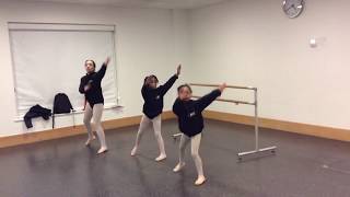 IDTA Grade One Warm Up  Ballet routines for beginners [upl. by Shorter771]