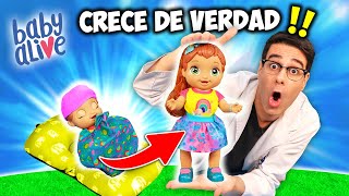 ABRO EL JUGUETE BEBÉ QUE CRECE DE VERDAD ¿Qué Hay Dentro de Baby Alive Baby Grows Up [upl. by Moureaux]