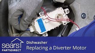 Replacing the Diverter Motor on a Dishwasher [upl. by Anivram]