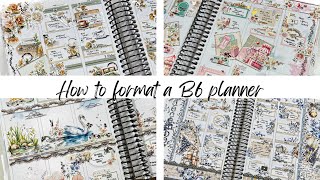 How to Format a B6 Planner [upl. by Elrahc]