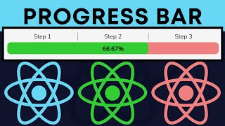 React Progress Bar for a MultiStep Form [upl. by Bruell]