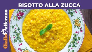 RISOTTO CON ZUCCA Facile e cremoso [upl. by Cissy664]