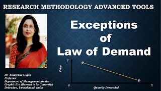 Exceptions of Law of Demanddemanddemand curveparadoxeslaw of demandgiffen goods [upl. by Adey]