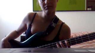 America  Gianna Nannini  bass cover [upl. by Terrie]