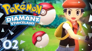 MON ÉQUIPE SE REMPLIT  💎02  POKÉMON DIAMANT ÉTINCELANT  Lets Play FR [upl. by Sutton]