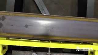 Bushwick Metals LLC Cambering Steel Beams [upl. by Lucius]