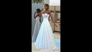 Different Styles of Wedding Dress  TSR Edition [upl. by Akinor549]