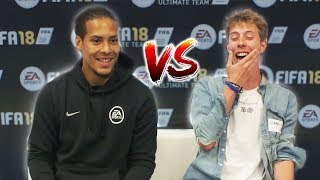 LIVERPOOL FAN VS VIRGIL VAN DIJK VVD FIFA 18 [upl. by Giacinta281]