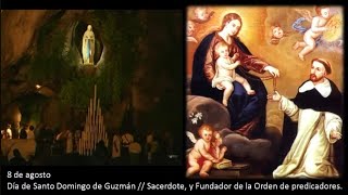 Santo Domingo de Guzmán  Sacerdote y Fundador de la Orden de Predicadores✨Rezo del Santo Rosario [upl. by Kcirevam]