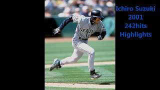 イチローIchiro Suzuki 2001 Highlights [upl. by Fry363]