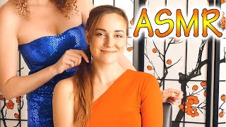 ☺ ASMR Massage Scalp amp Hair Brushing  Hair Styling Binaural Ear to Ear Whisper [upl. by Novehc]