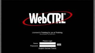 WebCTRL Field Tech Basic v4 9 of 16 Starting and Viewing WebCTRL [upl. by Rebhun472]