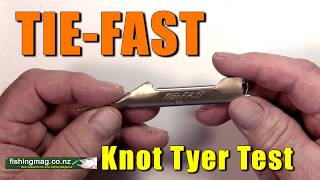 TieFast Fishing Knot Tyer Test and Review [upl. by Klug]