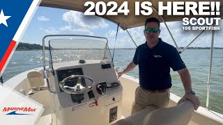 2024 Scout 195 Sportfish Walkthrough  MarineMax Houston [upl. by Gisella548]