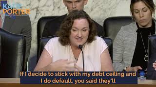 Rep Katie Porters Simple Analogy for Why the Debt Ceiling Doesnt Work [upl. by Centeno]