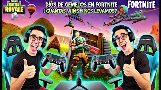 🔴 GigaTwins Dúos de Gemelos en Fortnite ¿Cuantas Wins nos Llevamos 🔴 [upl. by Suelo91]