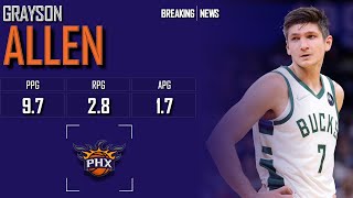 PHOENIX SUNS Grayson Allen ᴴᴰ [upl. by Partan]